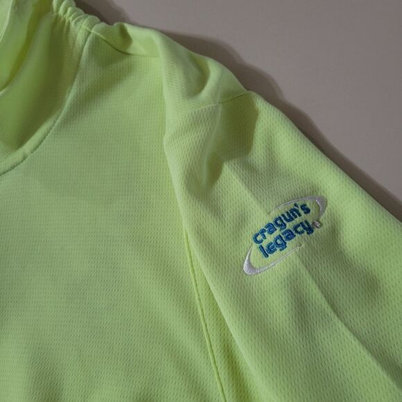 Under Armour AllSeasonGear® Women's Yellow 1/2 Zip Long Sleeve Pullover - Picture 8 of 15